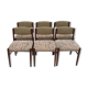 Set of 6 chairs manufactured by Glostrup Mobelfabrik in Denmark in the 1960s