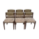 Set of 6 chairs manufactured by Glostrup Mobelfabrik in Denmark in the 1960s