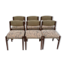 Set of 6 chairs manufactured by Glostrup Mobelfabrik in Denmark in the 1960s