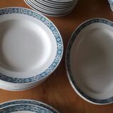 Longchamp "René" Terre de Fer 9-person dinner service