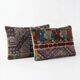 Set of 2 vintage kilim cushion covers 33x51 cm