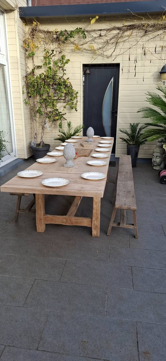 Large farm table 3.35m