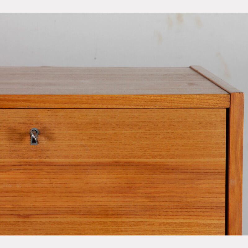 Vintage wooden storage by UP Zavody, 1960