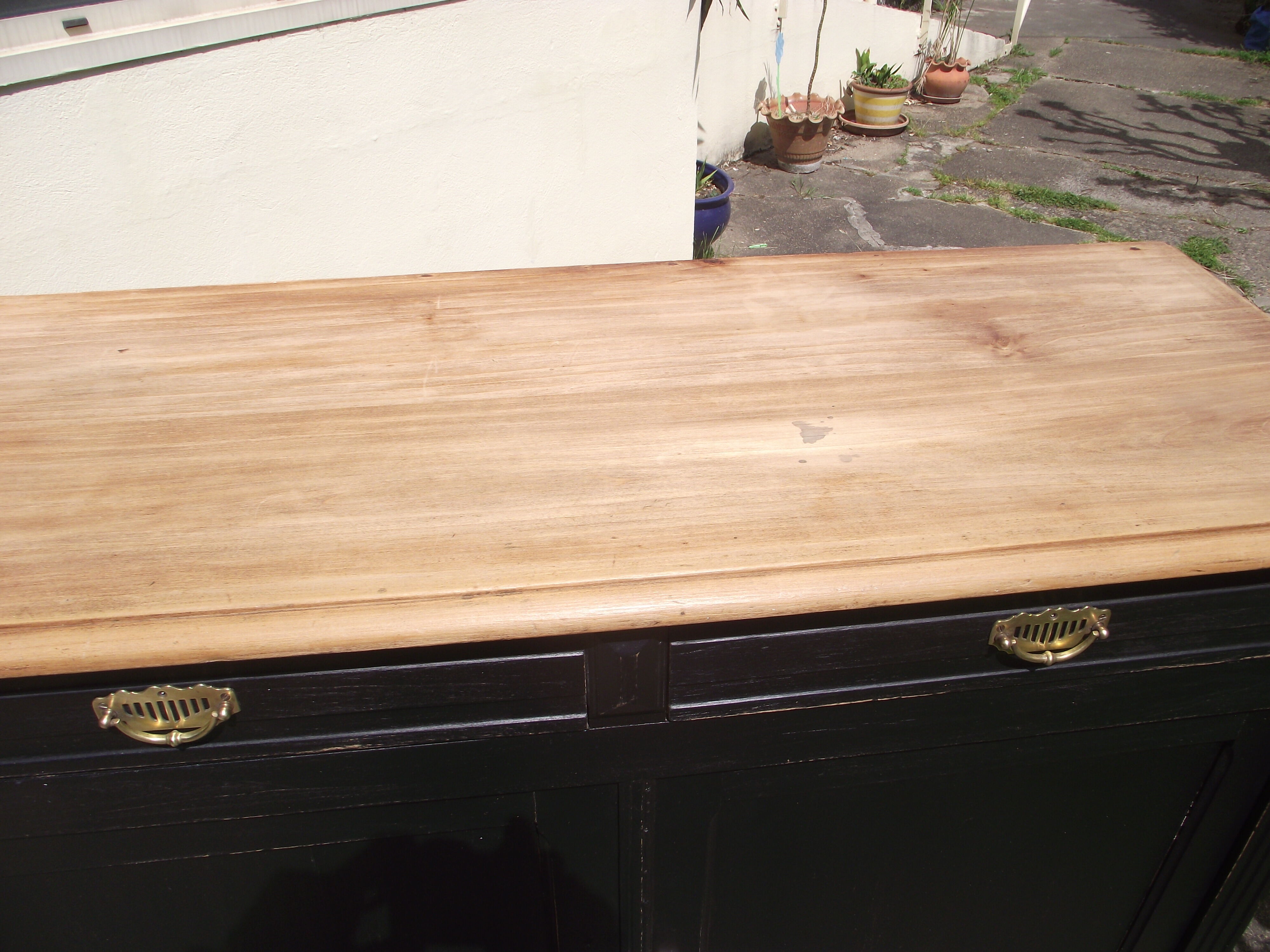 Painted Parisian buffet