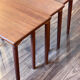 Nestable teak tables