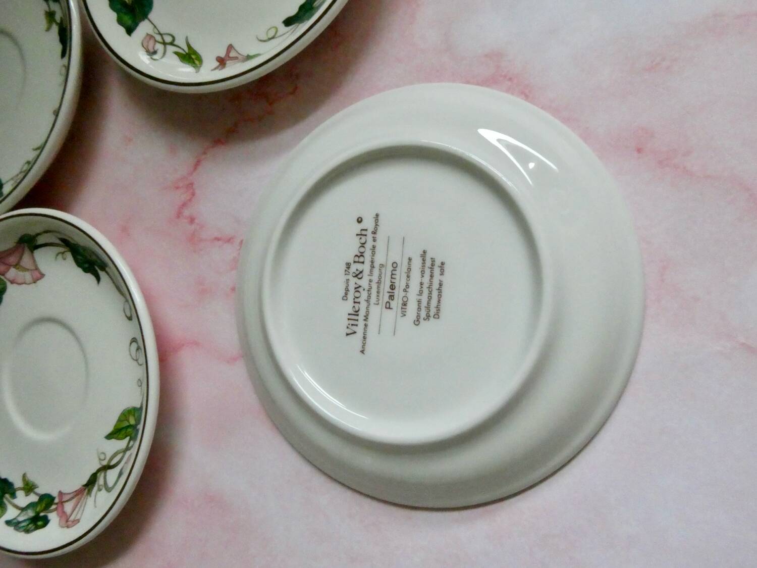 Set of 8 plates Villeroy & Boch – Palomo model – Very good condition