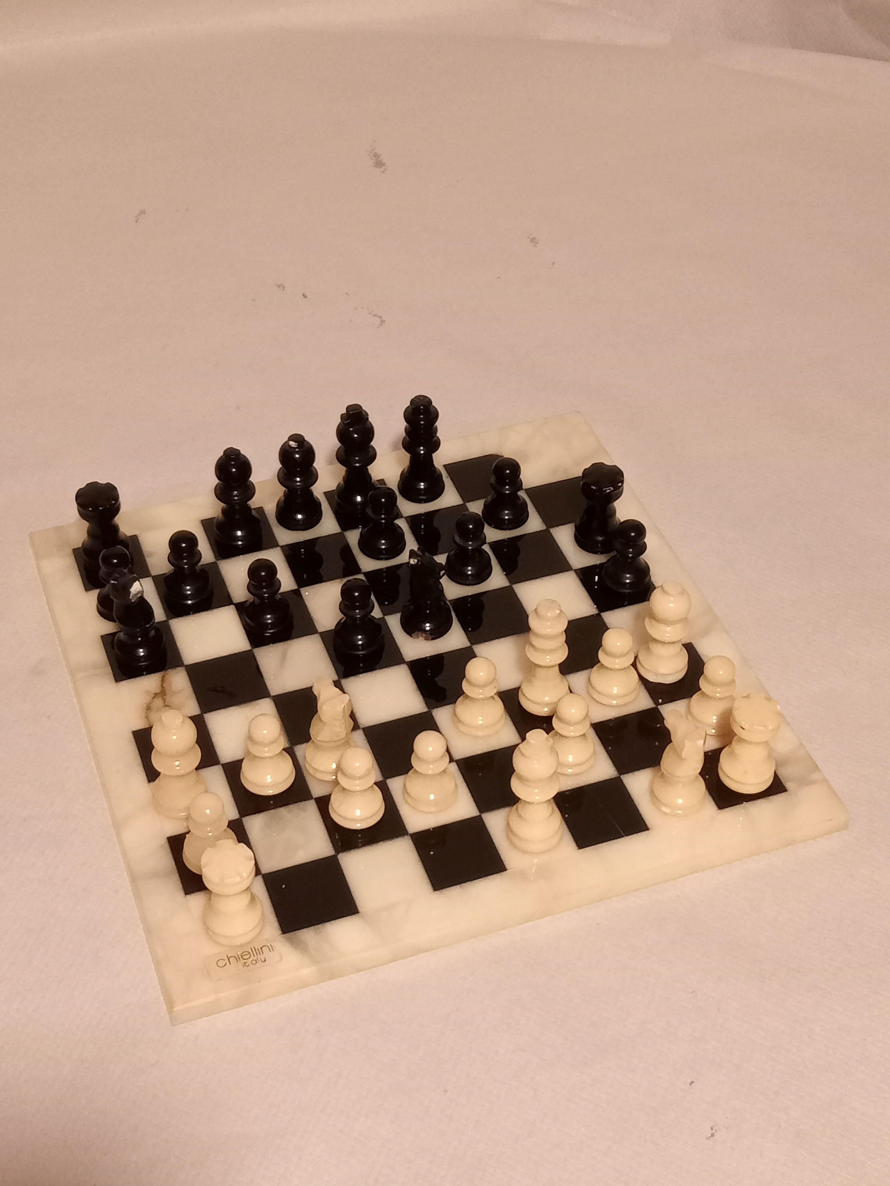 Italian Chiellini Marble Chess