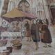 Watercolor Senlis first half 20th century