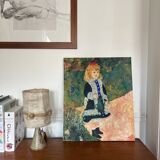Oil on canvas The Watering Can