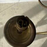 Small golden Dutch chandelier with 6 arms of light
