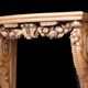 Exceptional oak serving console (18th century). Magnificent work