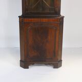 Armoire d'angle vintage en acajou, Danemark 1970