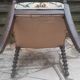 Turned wood chair