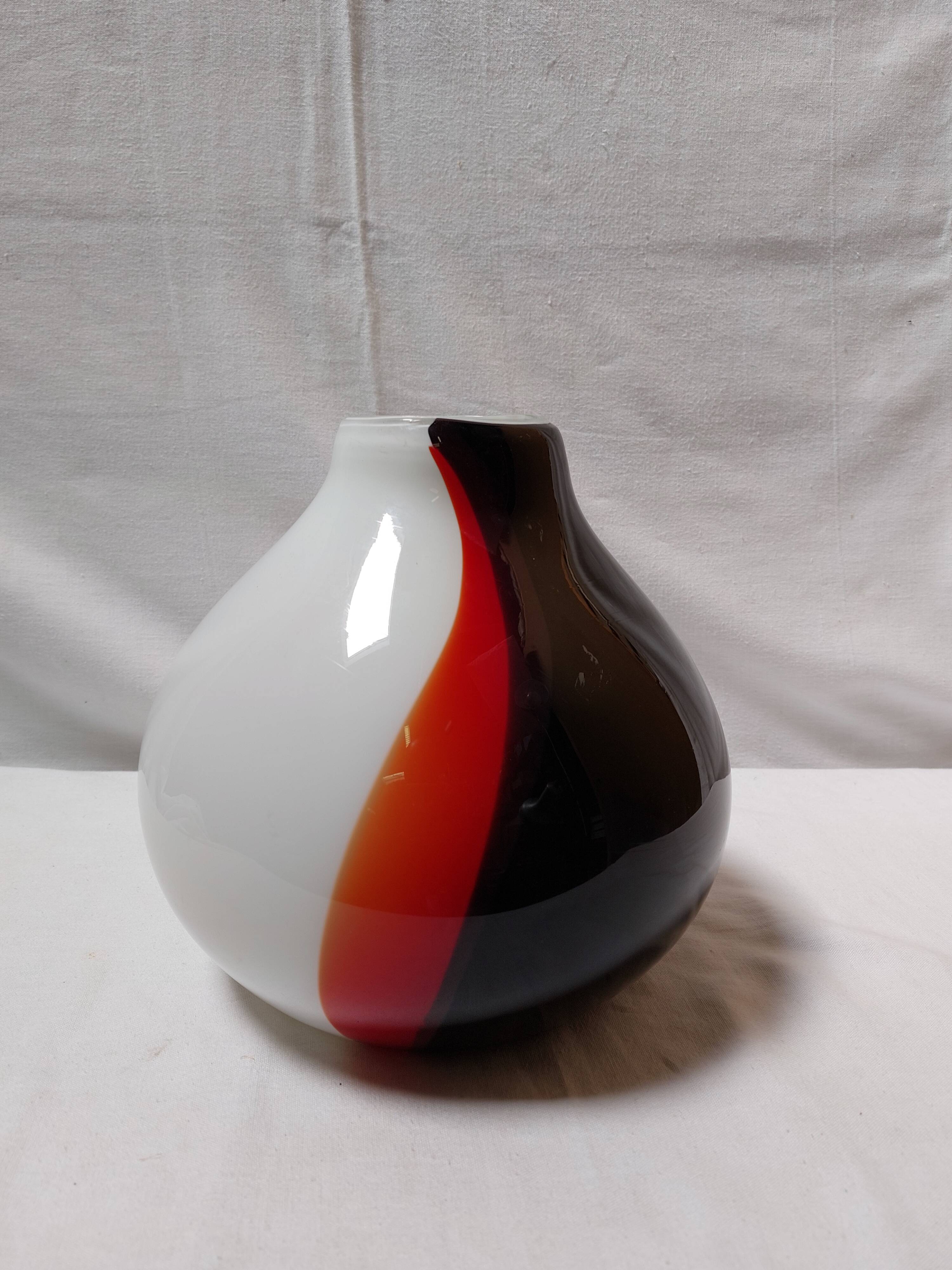 Murano pop seventies ball vase