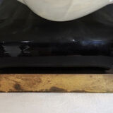 Liane Rougier lamp shell Benetier design 1970 in methacrylate