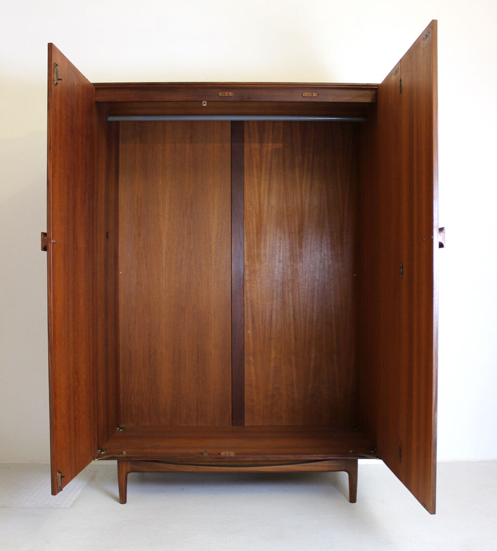 Mid-Century Teak wardrobe by Ib Kofod-Larsen
