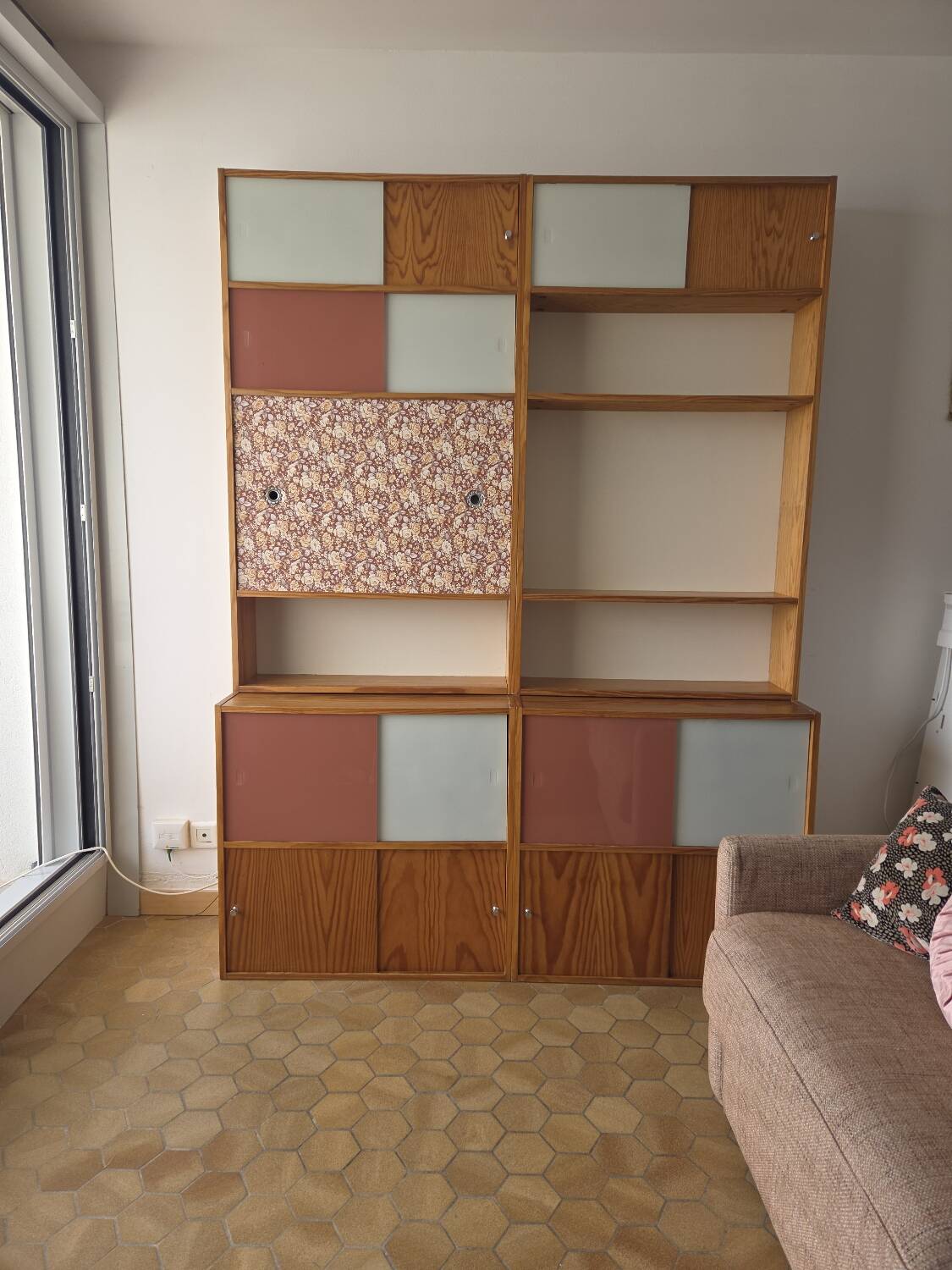 Large TV cabinet library