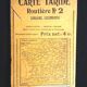 Road Map (1935) Taride N°2 Lorraine / Luxembourg Scale : 1250000th