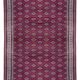 Large Semi Antique Turkmen Rug Bukhara Yomouth 370 × 224 Cm - Handmade