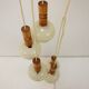 1970s Cascade Chandelier with Plastic Shades, Czechoslovakia