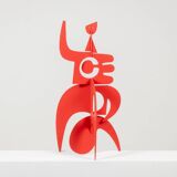 Antonine de Saint Pierre. Red “Anna” sculpture. Contemporary.