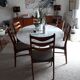Set of 8 chairs Danish teak Arne Wahl Iversen