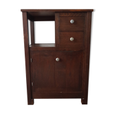 Buffet parisien asymétrique en bois