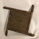 Old bamboo mirror 60 - 42x42cm