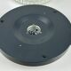 60s 70s ceiling lamp Hustadt Leuchten Germany Plafoniere glass & metal