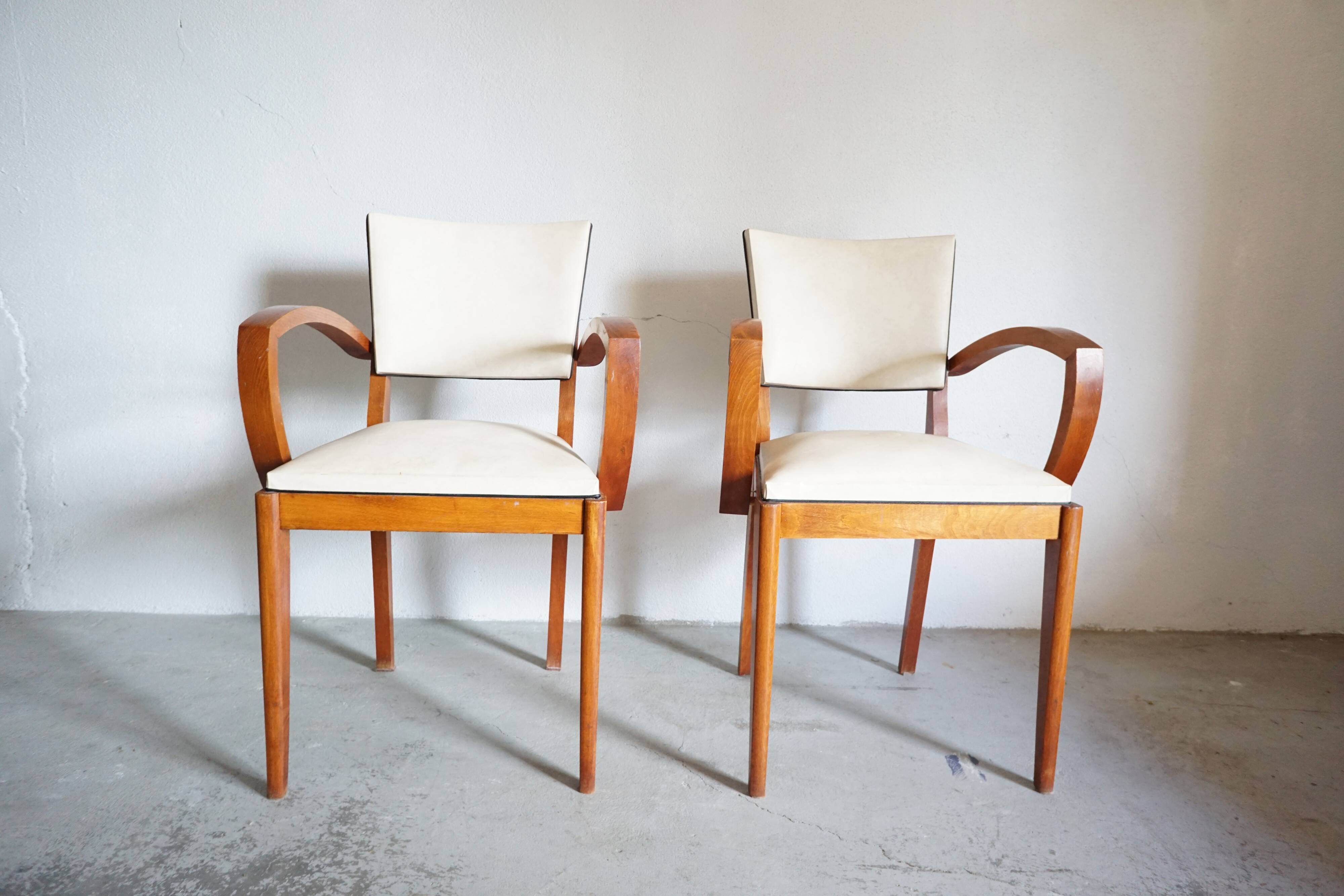 Pair of bridges chairs