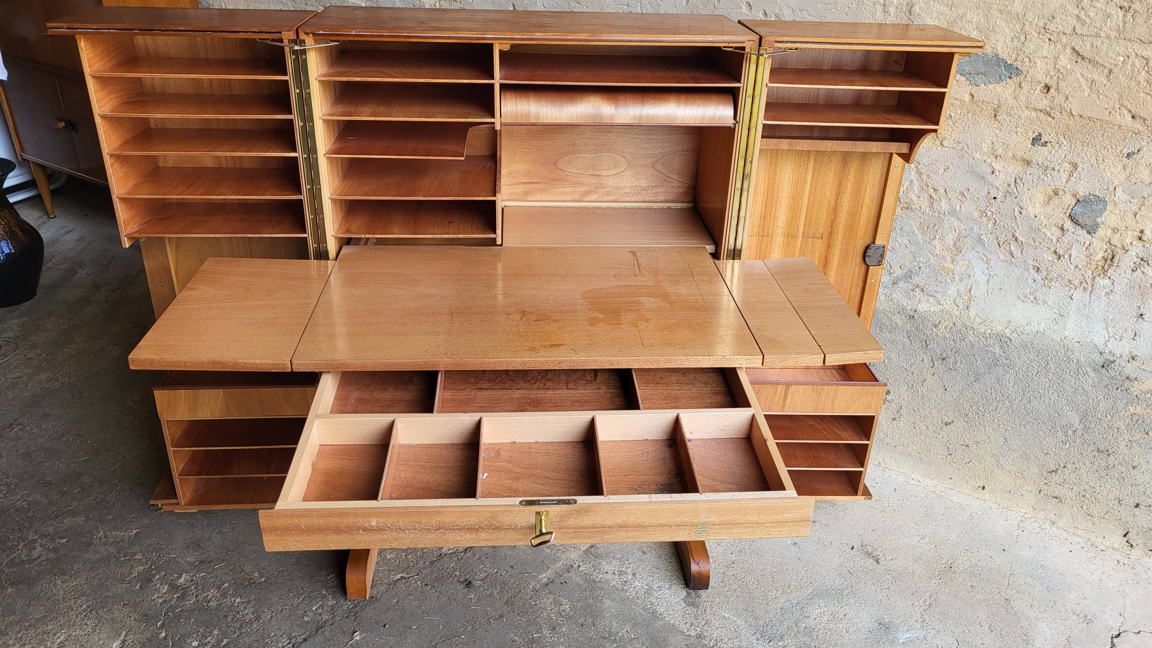 “Magic Box” desk, Mummenthaler & Meier 50s-60s.