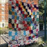 Multicolored Moroccan Rug - 195 x 160 cm