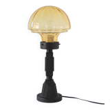 Vintage 1920s wrought iron Art Deco lamp