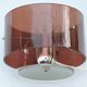 Table lamp Published by Oxar, circa 1972 Philippe Rogier in metal & smoked Altuglas