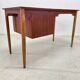 Danish Petite Teak & Beech Desk, 1950s.