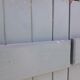 Pair of wooden iron hanging shutters