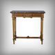 Console en acajou, style Louis XVI – 2ème moitié XIXe