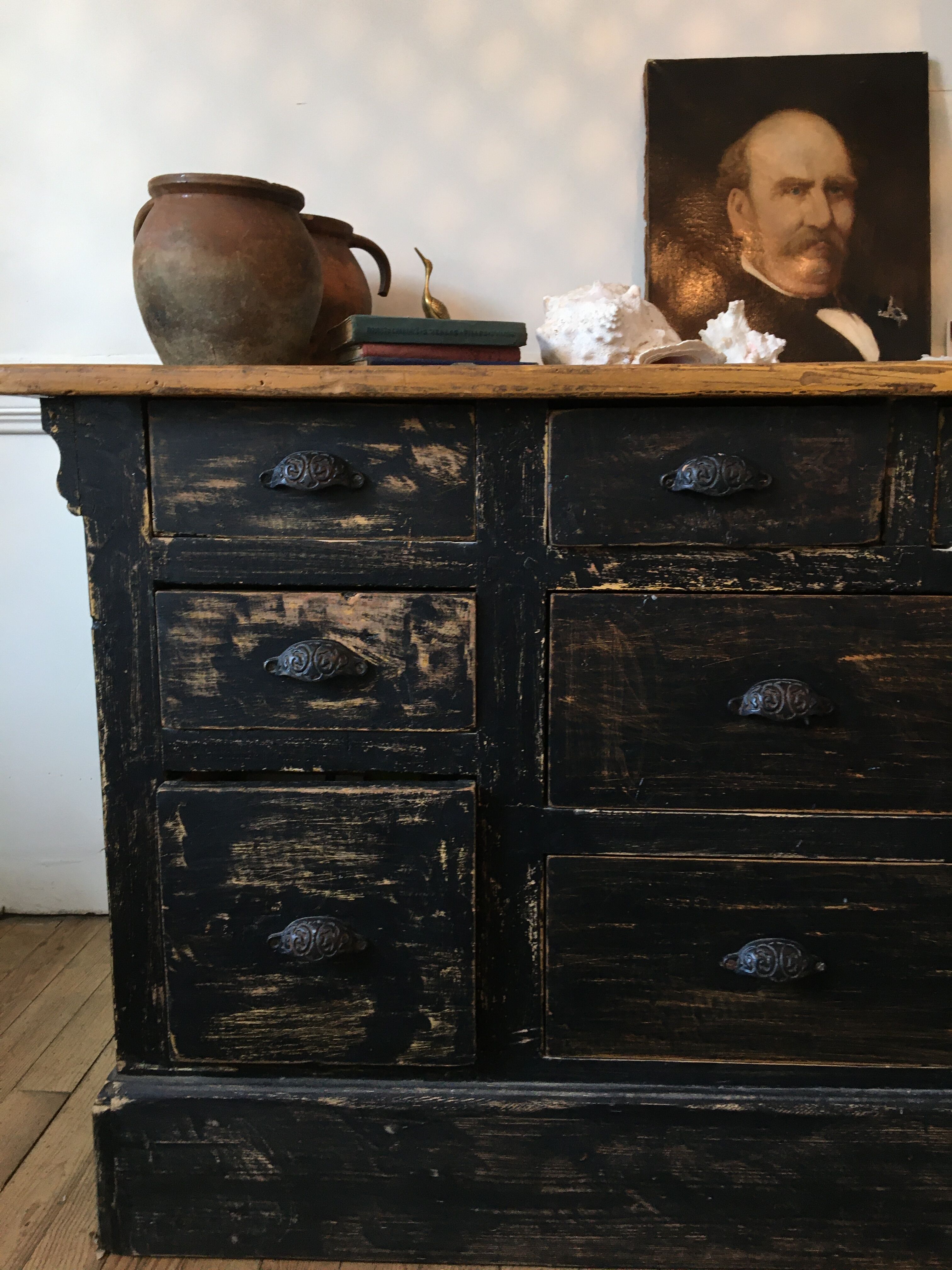 19th haberdashery counter