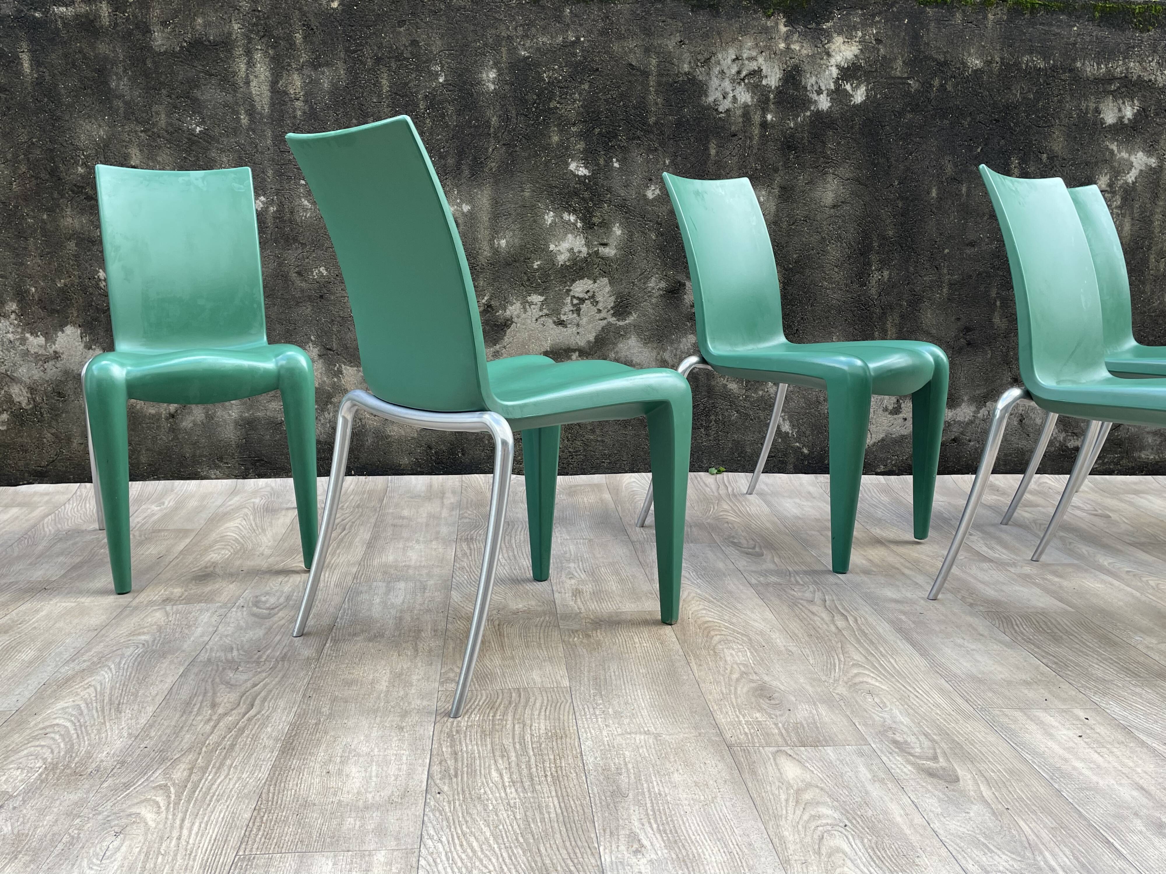 5 Louis 20 chairs by Philippe Starck for Vitra