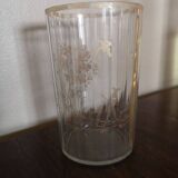 High crystal and gilding glass - Late 18th century early 19th