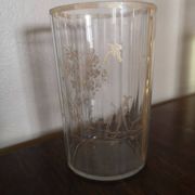 High crystal and gilding glass - Late 18th century early 19th