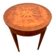 Louis XVI style pedestal table in rosewood veneer XX century
