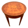 Louis XVI style pedestal table in rosewood veneer XX century