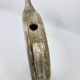 Vintage glazed stoneware pitcher in sculptural ring shape (1970s)