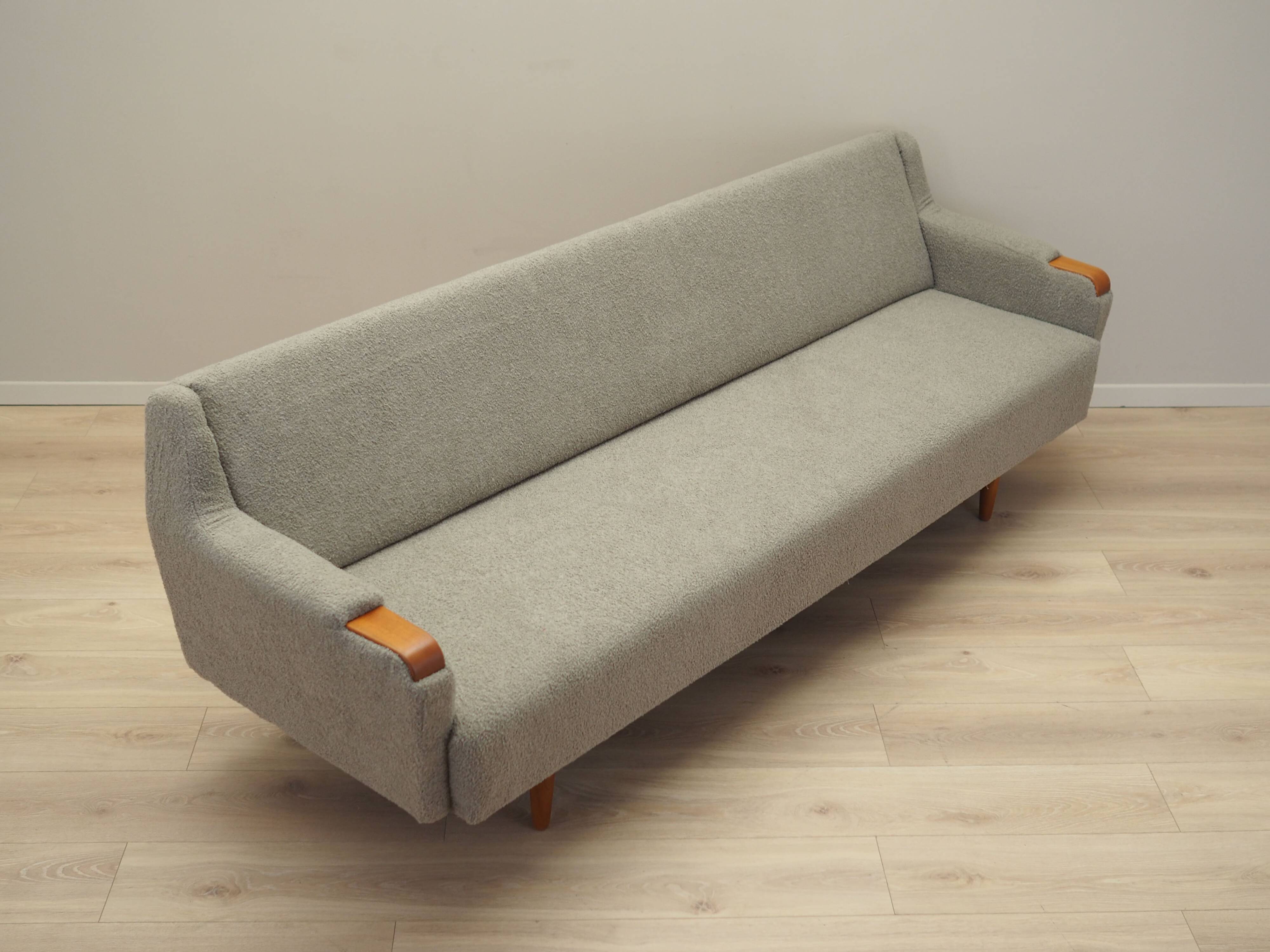 Teak sofa, Danish design, 1970s, production: Denmark