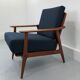 Vintage danish teak lounge chair, 1970s