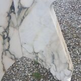 Table design en marbre des années 70