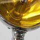 Lampe jaune trépied