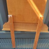 Wooden triptych mirror