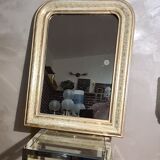 Mirror louis philippe 1900 original wood 60x45 mercury glass